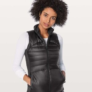 Lululemon Down for a Run Vest Size 6 🖤